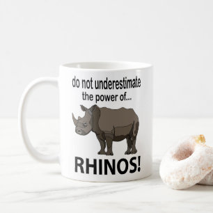 Mug Rhinos Animal Drôle Rhinos