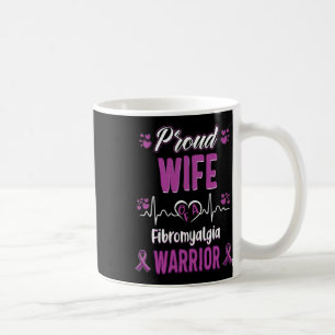Mug Ribbon de sensibilisation à la fibromyalgie de la