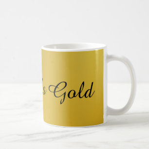 Mug Riche en or