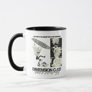 Mug RICK AND MORTY™ Dimension C-137