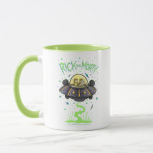 Mug RICK ET MORTY™ Graphique de vol spatial illustré