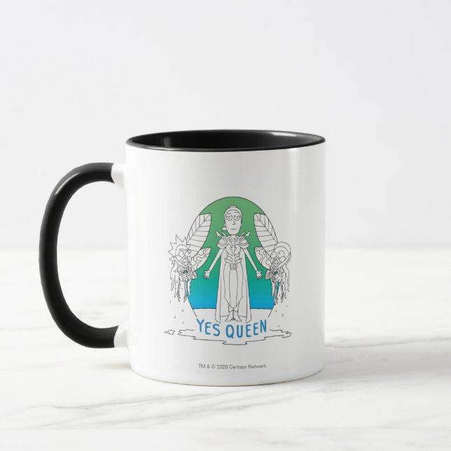 Mug RICK ET MORTY™| Oui Reine (Gauche)