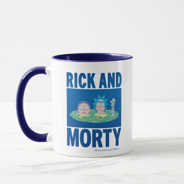 Mug RICK ET MORTY™| Visiter le portail (Gauche)