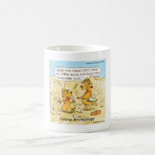 Mug Rick London Bandes dessinées drôles d'archéologie