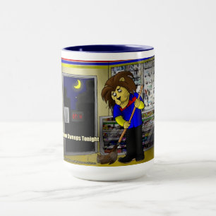 Mug Rick London "Lion Sweeps Tonight" Drôle Comique
