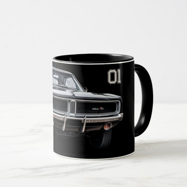 Mug Rideau de douche élégant (Devant droit)