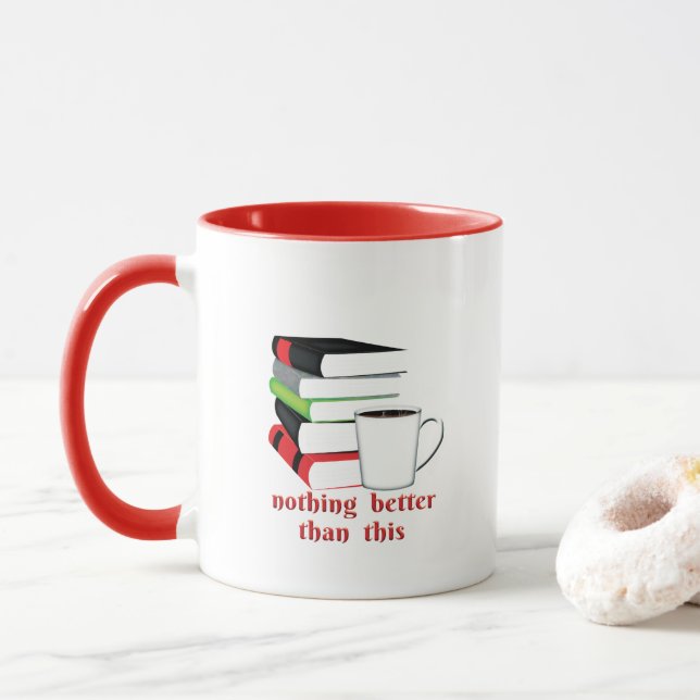 Mug Rien De Mieux Que Ce Café De Livre (Avec donut)