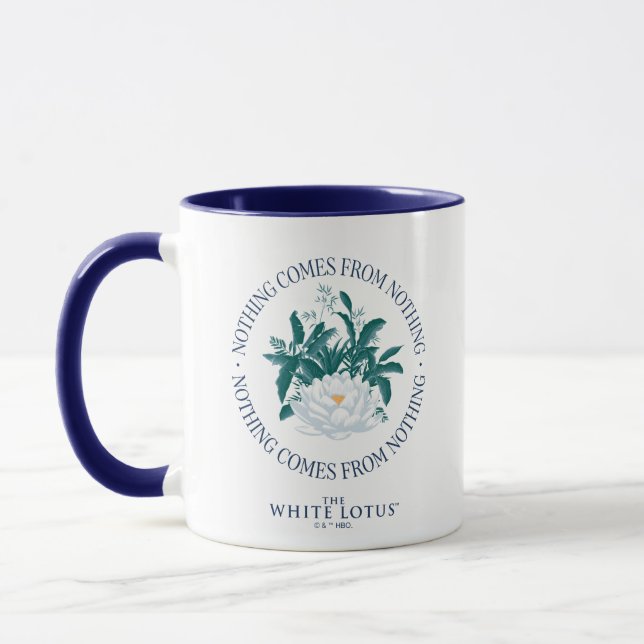 Mug Rien Ne Vient De Rien - Le Lotus Blanc (Gauche)