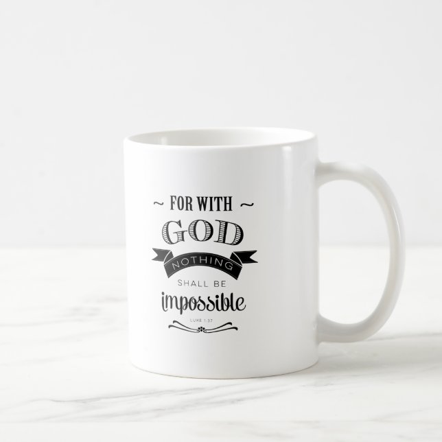 Mug Rien N'Est Impossible (Droite)