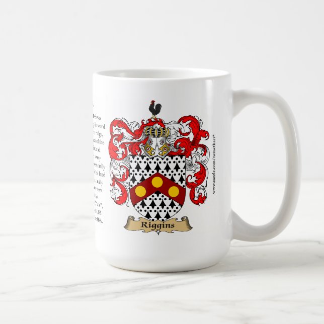 Mug Riggins, l'origine, la signification et la crête (Droite)
