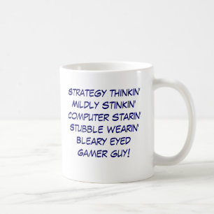 Mug rime de type de gamer