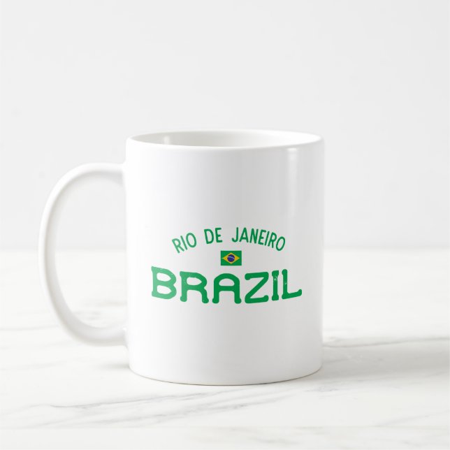 Mug Rio de Janeiro Brésil en détresse (Gauche)