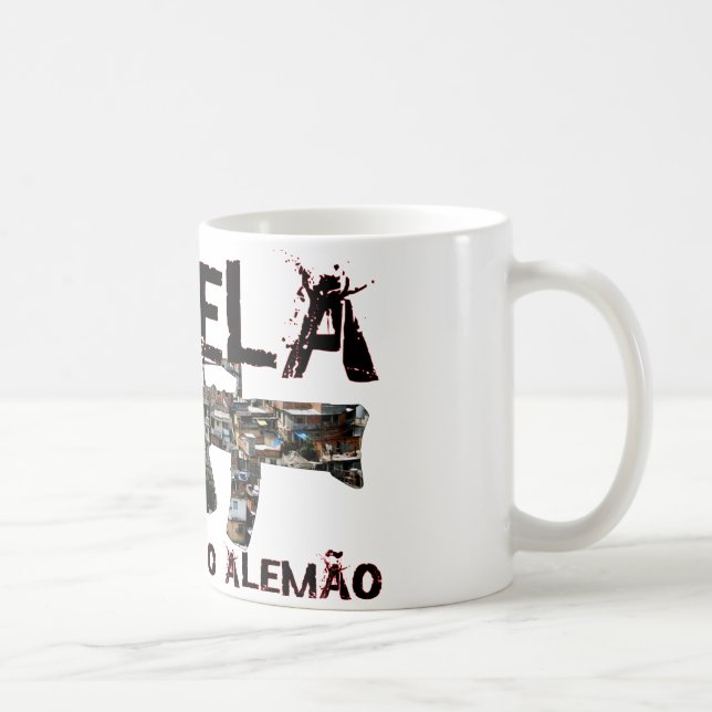 Mug Rio de Janeiro Favela (taudis/ville d'hutte) (Droite)