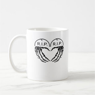 Mug Rip, Conception En Forme De Coeur Faite De Gravest