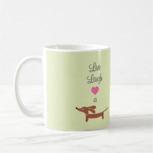 Mug Rire et aimer un Dachshund