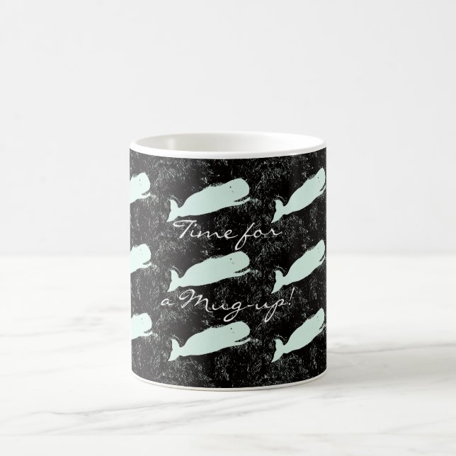 Mug rires baleines blanches temps d'embouteillage (Centre)