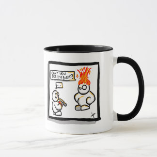 Mug Rires de matin - homme du feu