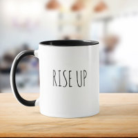 Rise Motivational Hamilton Chic manuscrit