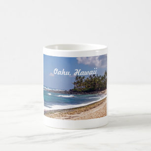 Mug Rivage du nord sur l'île d'Oahu en Hawaï