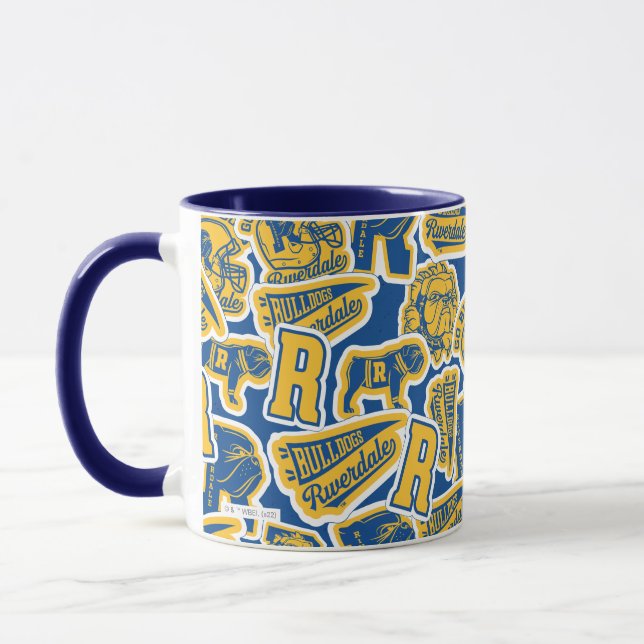 Mug Riverdale Football et Cheval Motif (Gauche)