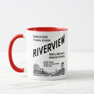 Mug Riverview Amusement Park, Chicago, IL 1904-1967