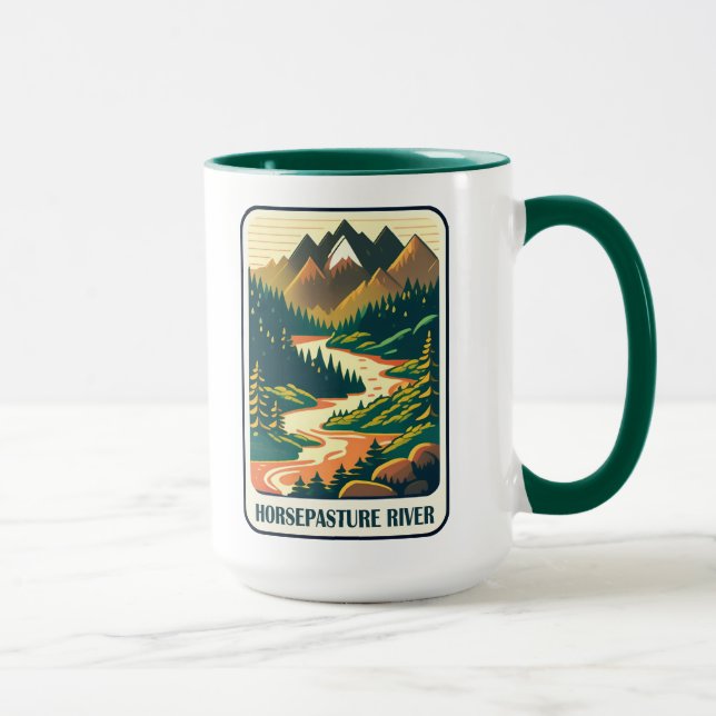 Mug Rivière Horsepasture Carolina-Nord (Droite)