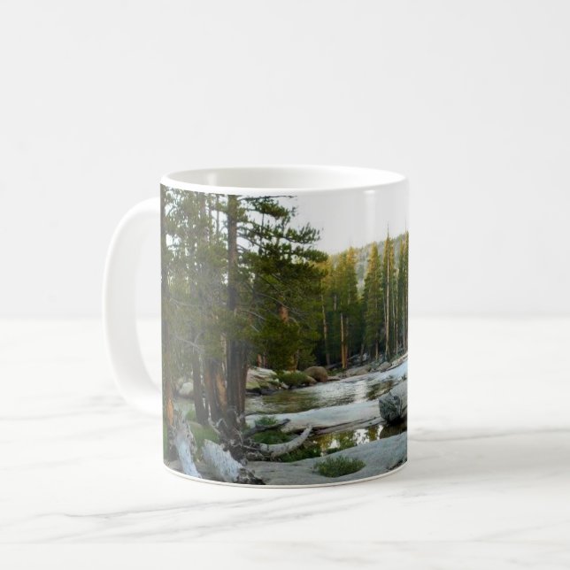 Mug Rivière Tuolumne par terrain de camping, Yosemite, (Devant gauche)