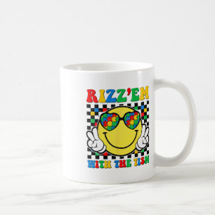 Mug Rizz Em Avec Tism Funny Sensibilisations sur l'aut