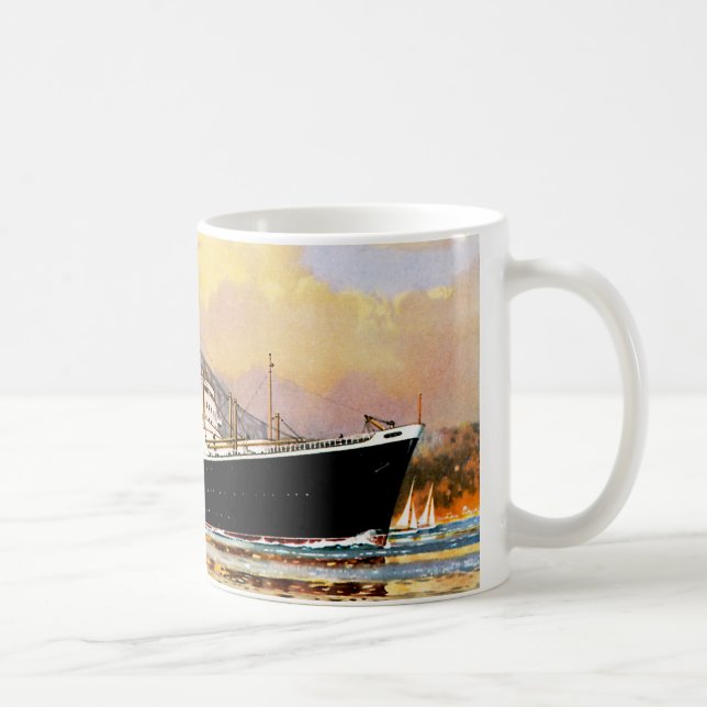 Mug RMS Saxonia (Droite)