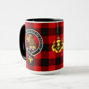 Mug Rob Roy MacGregor Clan Badge & Tartan