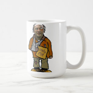 Mug robbie le type sans abri