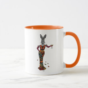 Mug Robe 2 de papillon de lapin