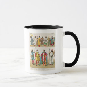 Mug Robe persane, de "der Voelker de Trachten", 1864