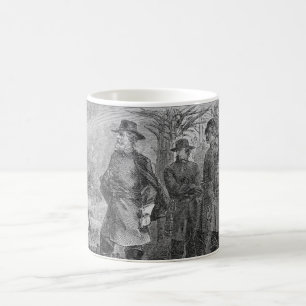 Mug Robert E. Lee avec ses soldats chez Fredericksburg