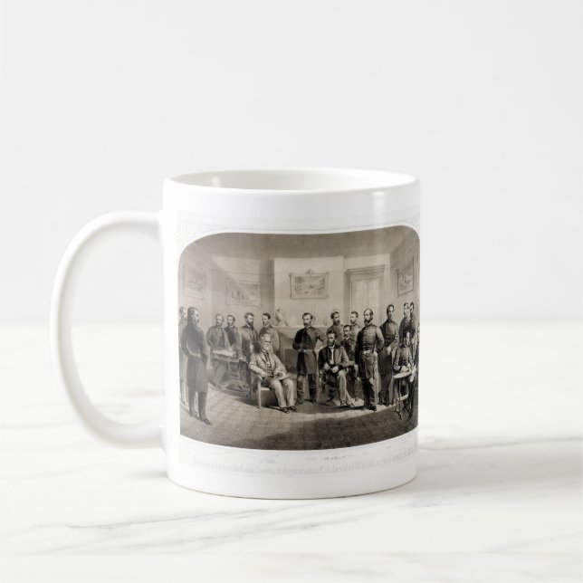Mug Robert E. Lee Surrenders à Ulysse S. Grant (Gauche)