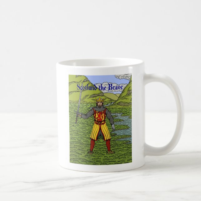 Mug Robert the Bruce Scotland the Brave (Droite)