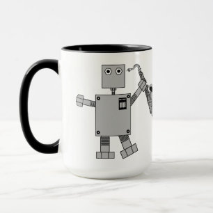Mug Robot saxophone