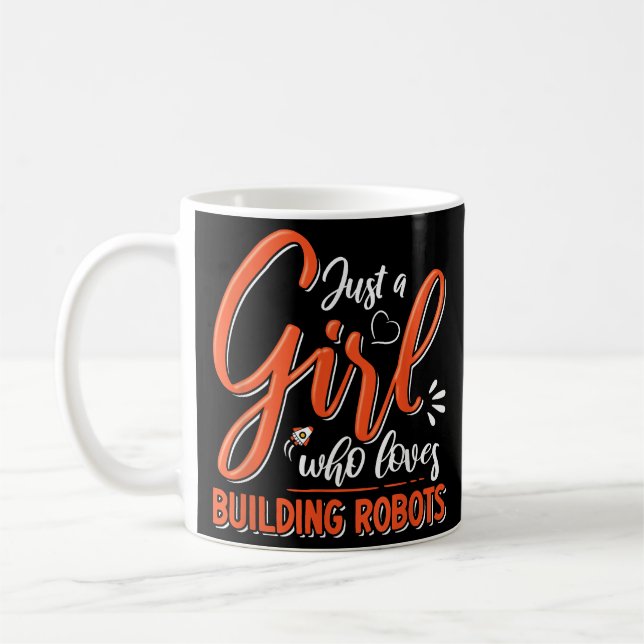 Mug Robotique Ingénieur Robot Amateur d'ingénierie Gir (Gauche)