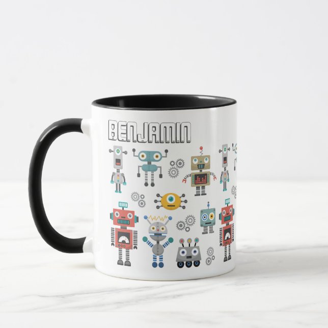 Mug Robots de jouet (Gauche)