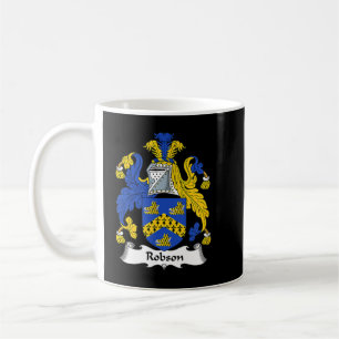 Mug Robson Manteau d'armoiries Famille Crest