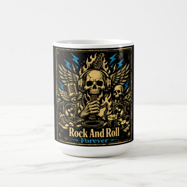 Mug Rock And Roll Forever – Fierté Musicale Éternelle (Centre)