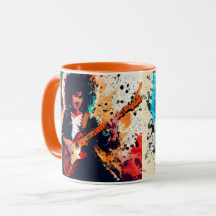 Mug Rock guitariste cool