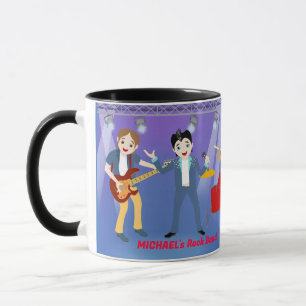 Mug Rock Star Boys Band Anniversaire