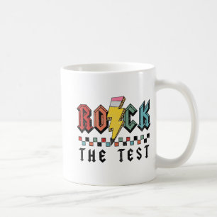 Mug Rock The Test Test Day Shirts Pour Enseignants Hom