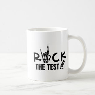 Mug Rock The Test Test Test Examen Jour Pour L'Étudian