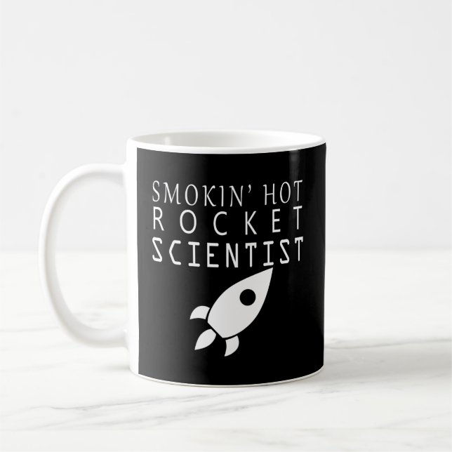 Mug Rocket Scientifique Rocktry Nerd Pour Science Geek (Gauche)