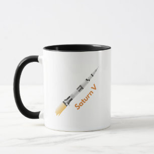 Mug Rocket Space Saturn V