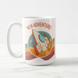 Mug rocketship nouvelle aventure