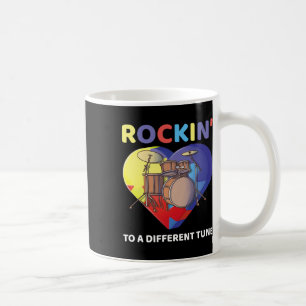 Mug Rockin' À Un Drumm De Sensibilisation sur l'autism