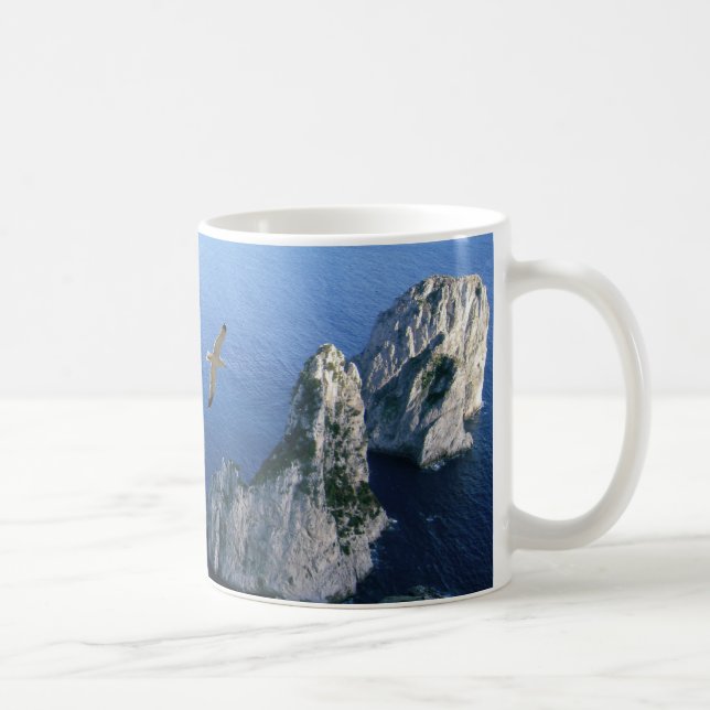 Mug Rocks de Faraglioni, coupe de l'île de Capri (Droite)